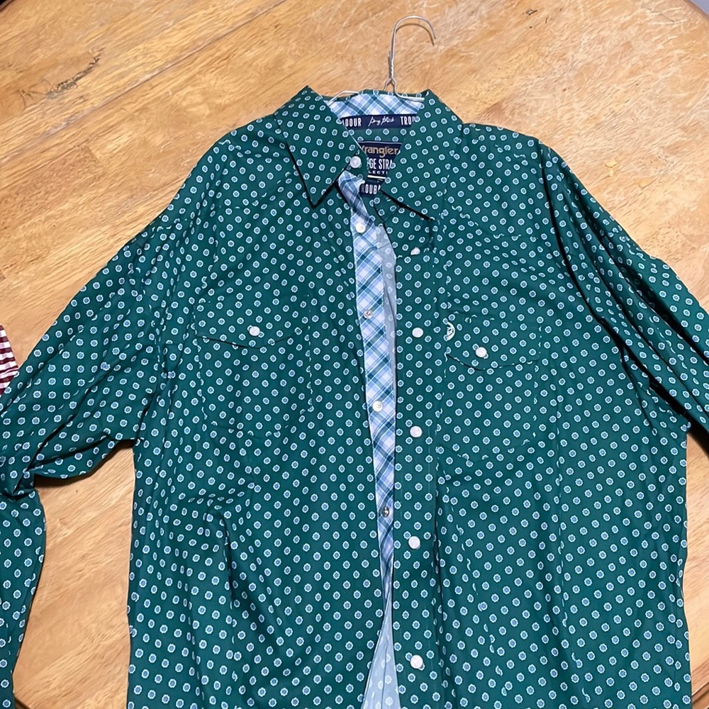 George Strait Wrangler Pearl Snap